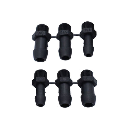 2x Reusable Washable Chrome Glass Inline Fuel Filter Suitable For 1/4 Inch, 5/16 Inch & 3/8 Inch Fuel Lines