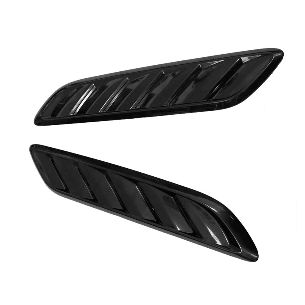 Gloss Black Bonnet Vents Suitable For Holden Commodore VF S SS  SSV  SV6 Redline.