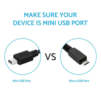 Hard Wire Kit Mini USB 5V/3.0A Suitable For Smart Dash Cams Uniden IGO CAM 85R.