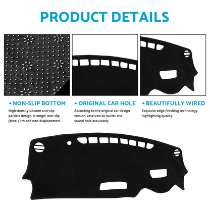 Non-Slip Dash Mat Suitable For Mazda CX3 CX-3 2015-New With HUD Dashboard Cover.
