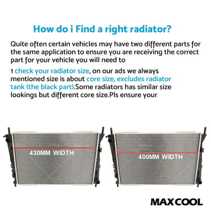 Standard Radiator Suitable For Hyundai Getz BU/TB 1.4L & 1.6L 2002-On ¡§C Auto & Manual.