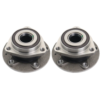 2xFront Wheel Bearing Hub Assy Suitable for Volkswagen Passat B6/B7/B8 Tiguan 5N.