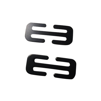 2x Locking Clip Metal Automotive Type Car Safety Seat Belt Steel Adjuster.