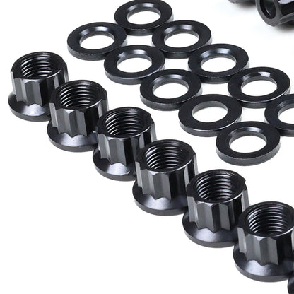 Suitable for Ford Falcon Barra XR6 BA BF FG FGX 4. 0 6 Cyl 12 Point Head Stud Kit.