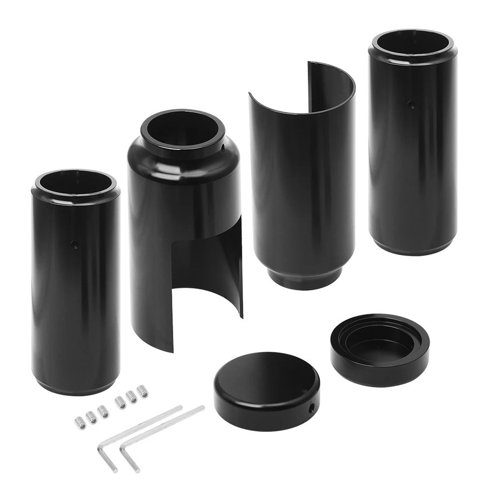 Upper and Lower Front Fork Covers Cap Suitable For Harley-Davidson Dyna 2006-2017