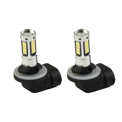 2x 881 H27 30W 6000K White LED Car SUV Fog Light Bulb DRL Lamp Extremely Bright.