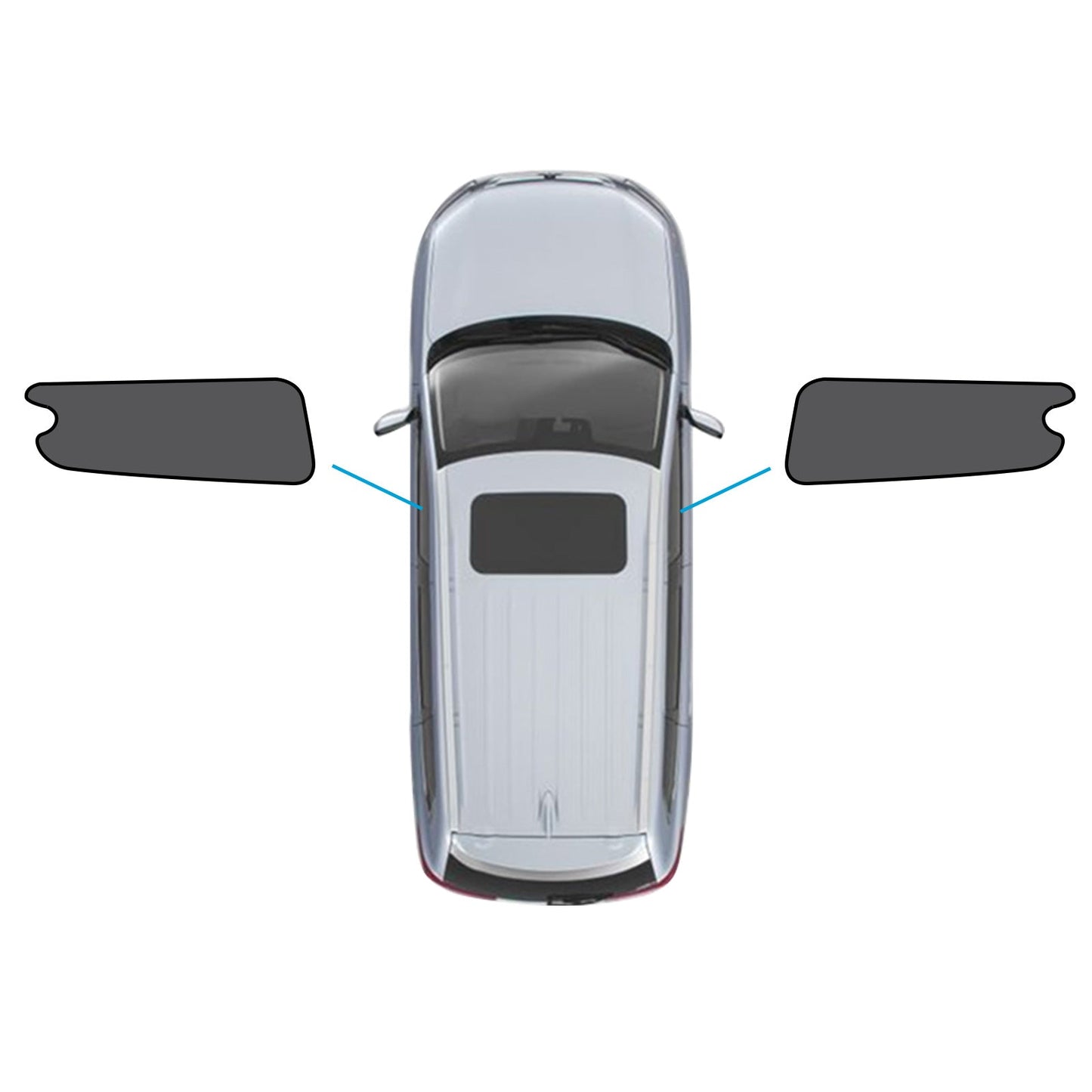 Car Window Shades Suitable For LDV G10 2014-Present UVB & UVA Protection.