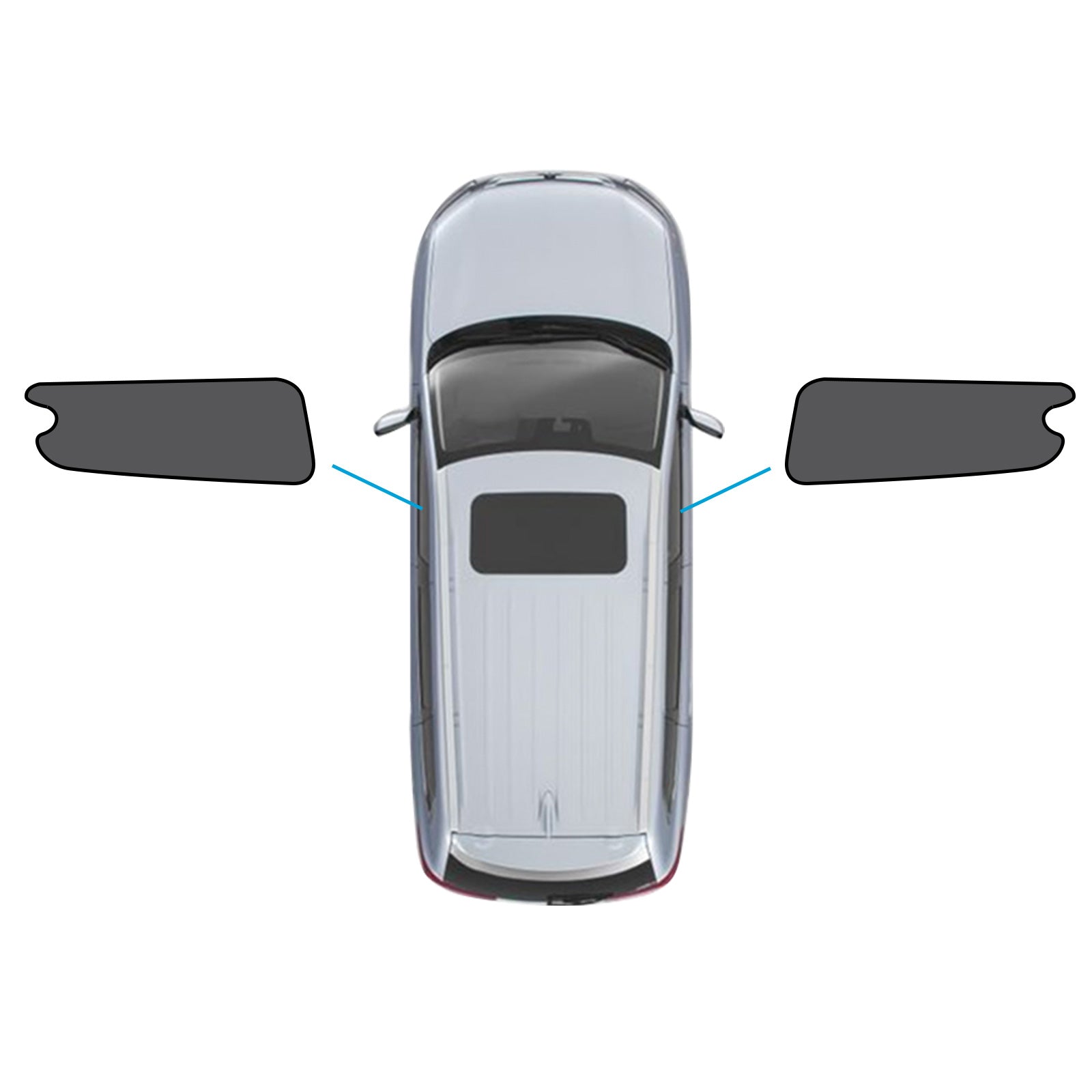 Car Window Shades Suitable For LDV G10 2014-Present UVB & UVA Protection.
