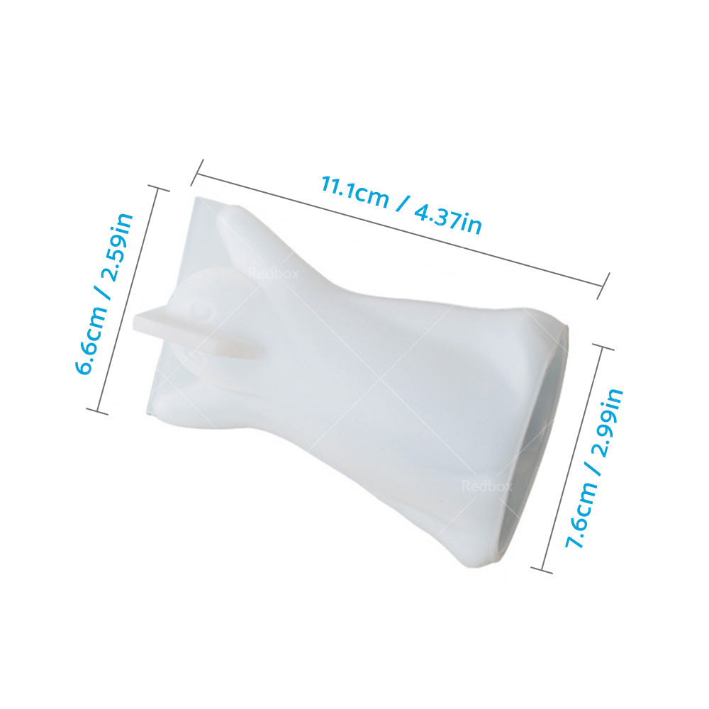 Ghost Mold Halloween Silicone With Wooden Lighted Base Suitable For DIY Resin Epoxy Casting.