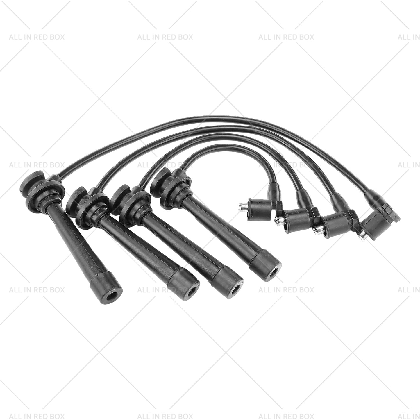 4x Spark Plug Wire Set Suitable for Kia Rio DC 1.5L A5D