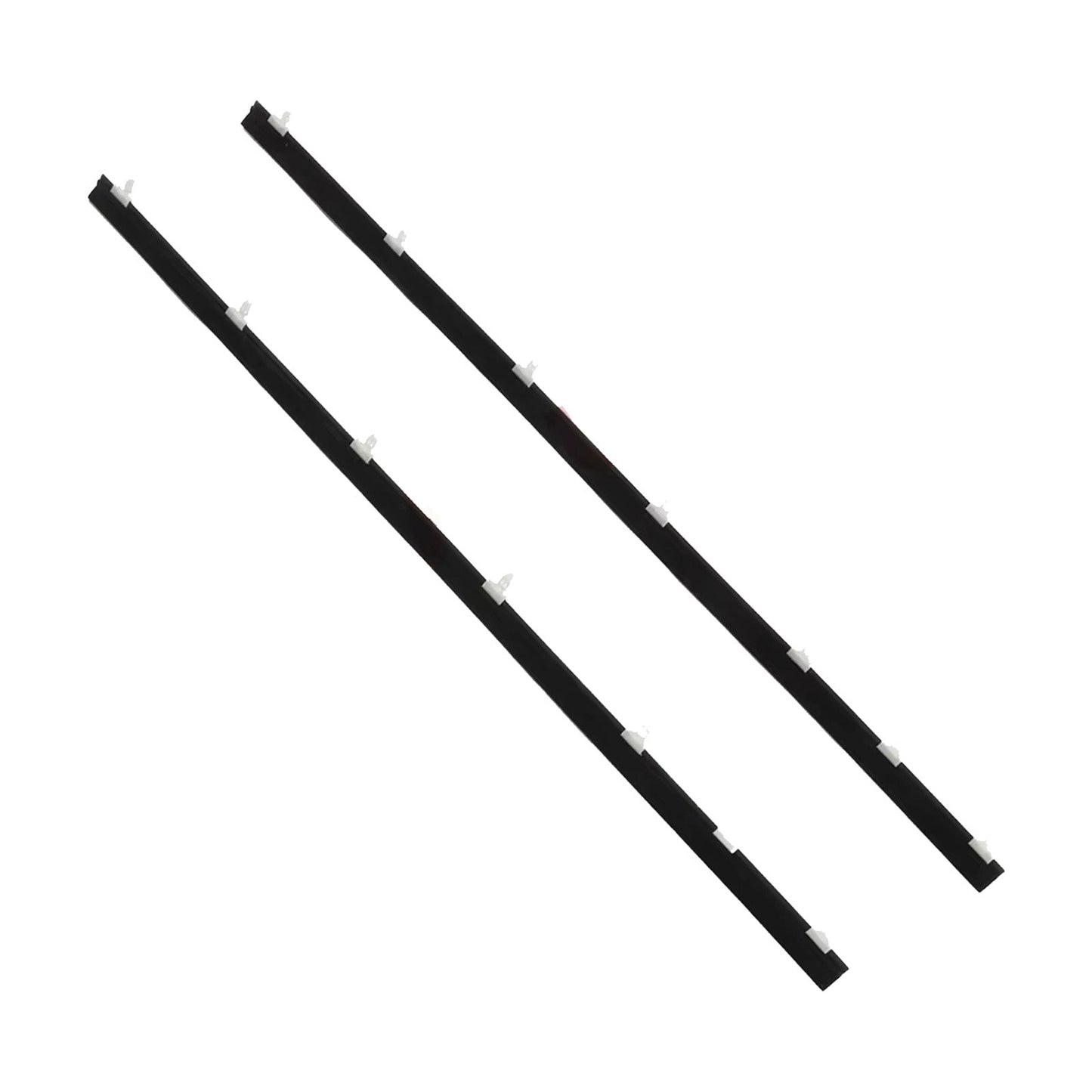 2x Front Outer Door Weatherstrips Suitable for Toyota LandCruiser 70 Series