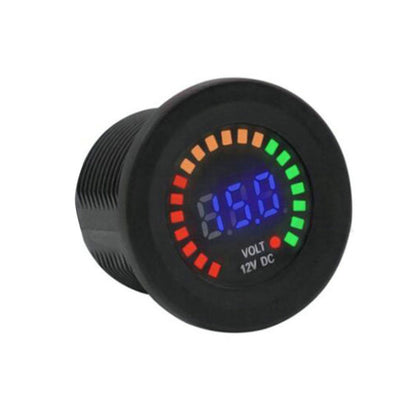 Battery Volt Meter Monitor LED Digital DC 12V Voltage Gauge Suitable for Car Boa