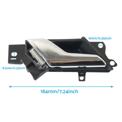 Left Inner Door Handle Chrome Suitable for Holden Captiva 5-Seater