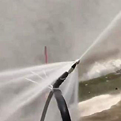 High-Pressure Drain Nozzle Suitable For Sewer Pipe Cleaning With 1 Front & 6 Rear Jets