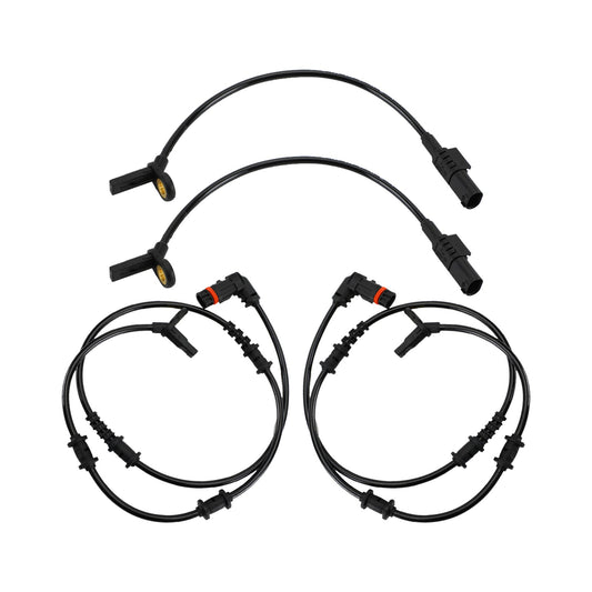 4x Front & Rear ABS Speed Sensor Set Suitable For Mercedes-Benz W164 ML350 / ML320