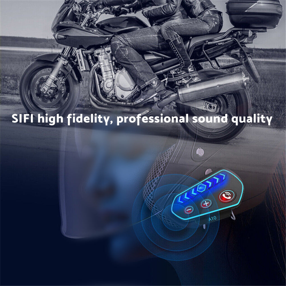 Bluetooth 5.0 Wireless Motorcycle Helmet Headset Intercom Motorbike Headphone Suitable For All Helmets