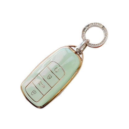 TPU Car Remote Key Fob Case Cover Suitable For Chery Omoda 5 Green.
