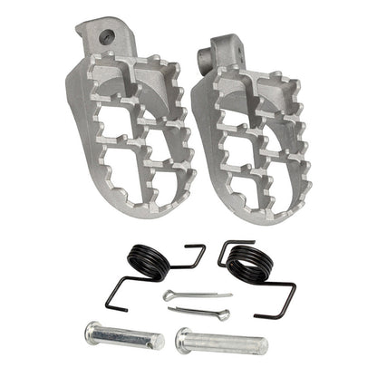 Foot Pegs Footpegs Suitable For Yamaha TW200 PW50 PW80 Peewee Pit Dirt Bikes.