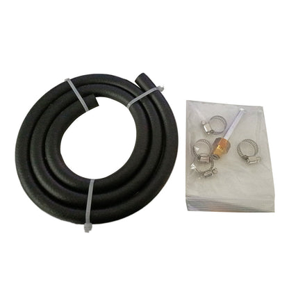 Universal 4 Row Transmission Oil Cooler Radiator Converter  Hose Mounting Kit.