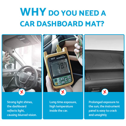 Non-Slip Dash Mat Suitable For Kia Picanto JA 2017-2023 Dashboard Cover