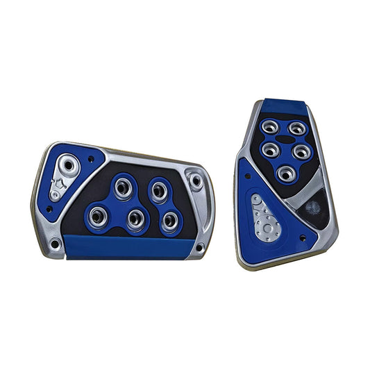 2x Non-Slip Gas Brake & Foot Pedal Pad Cover Car Accessories Parts Blue
