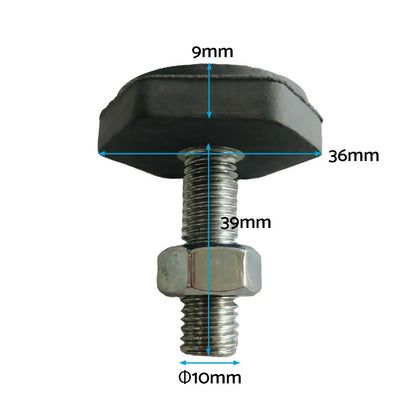 4 Universal Front Loader Washing Machine Screw Feet Leg M10 Suitable for Samsung.
