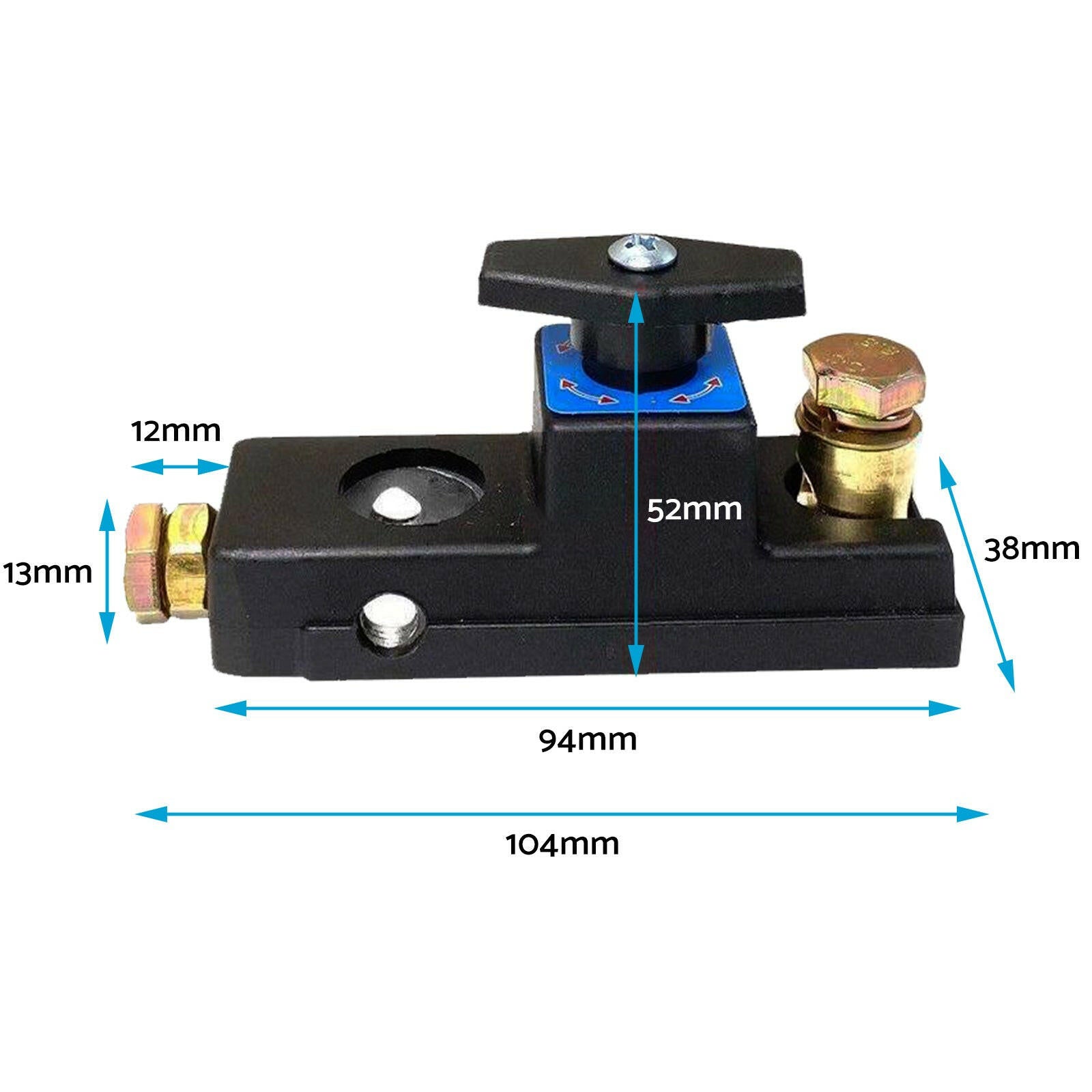 Disconnect Battery Isolator Cut Off Kill Switch Anti-Leakage Suitable For Car Boat RV 12-24V.