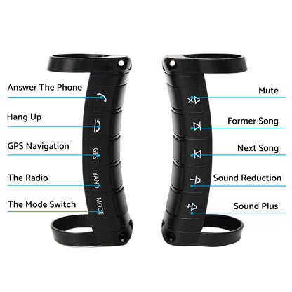 Universal Wireless Steering Wheel Remote Control Button for Car Stereo DVD