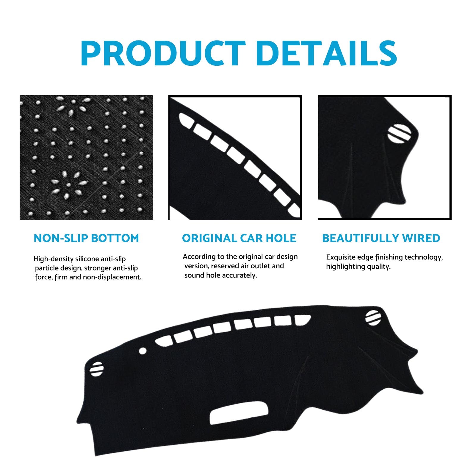 Non-Slip Dash Mat Suitable for Mazda CX3 DK 2.0 (2015-2023).
