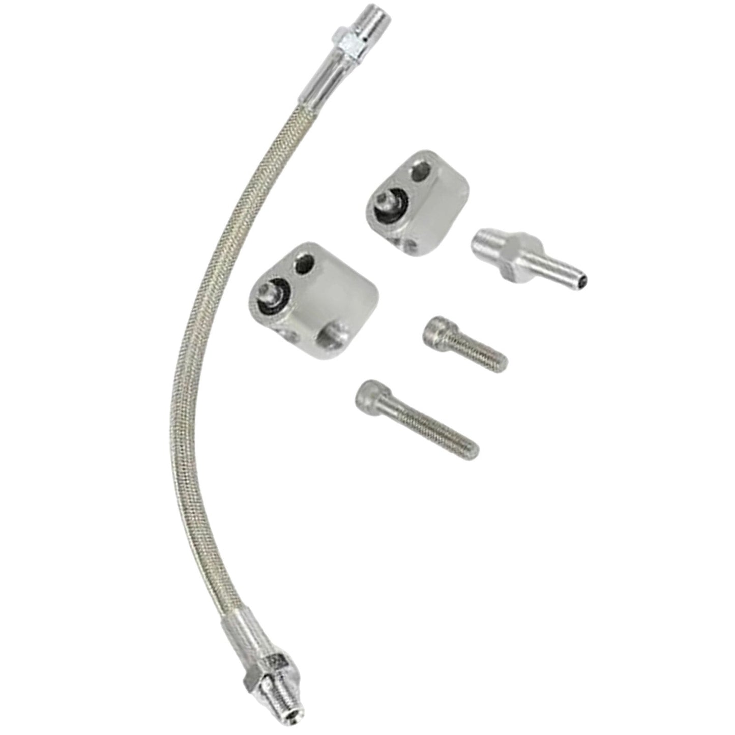 Cylinder Head Coolant Steam Port Crossover Hose Kit Suitable for GM LS Series