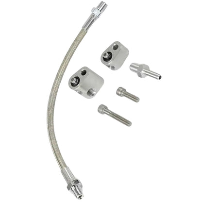 Cylinder Head Coolant Steam Port Crossover Hose Kit Suitable for GM LS Series