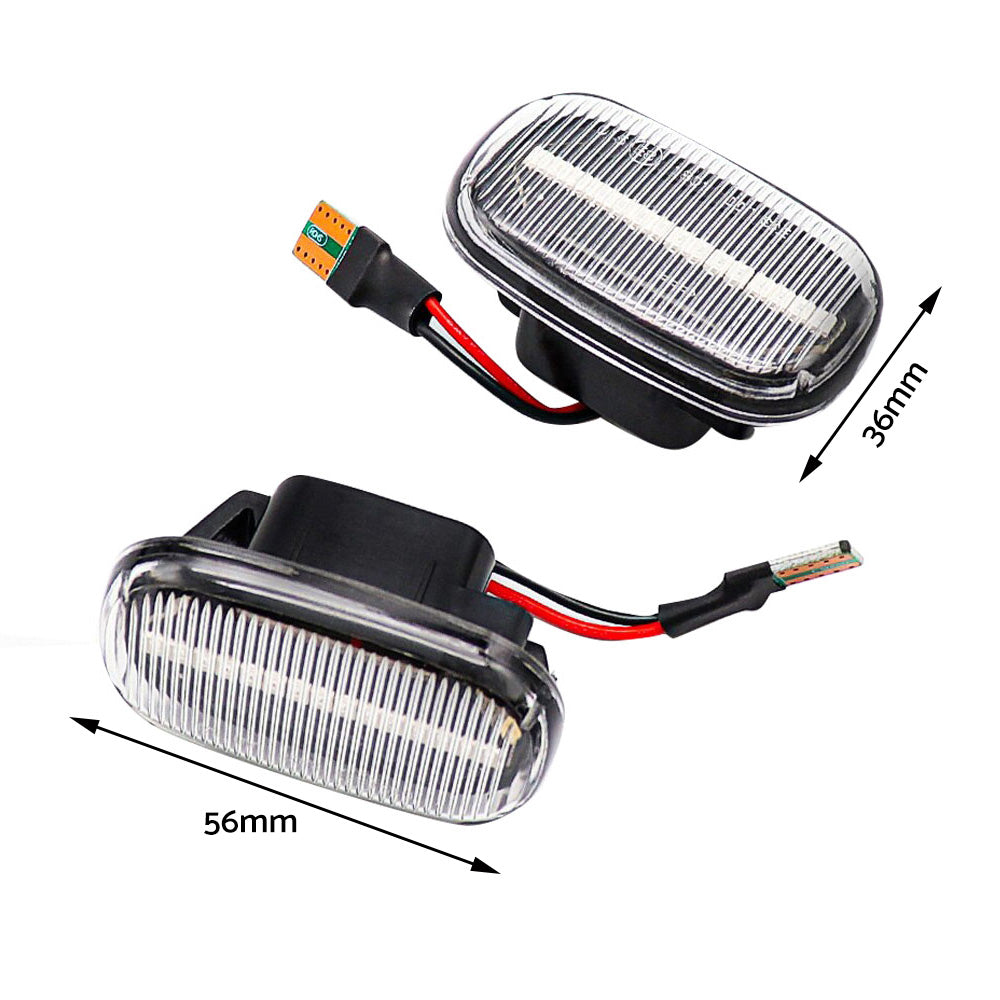 2x LED Side Indicator Lights Suitable for Toyota Corolla 1.8L