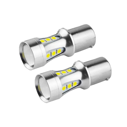 2x LED Reverse Tail Light Bulbs Globe Suitable For Toyota Landcruiser 80 Series.