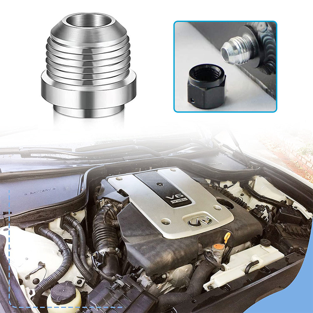 AN16 Male Aluminium weld on JIC bung fitting -16AN JXSS032 AU.