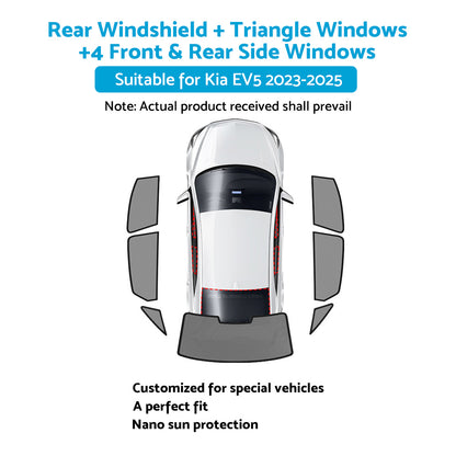 Magnetic Car Window Sun Shades Sun Blind Suitable for Kia EV5