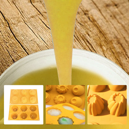 SH25 Liquid Silicone Rubber Mould Making Kit 100 3 Mix - 1Kg 2Kg 5Kg 10Kg Yellow.