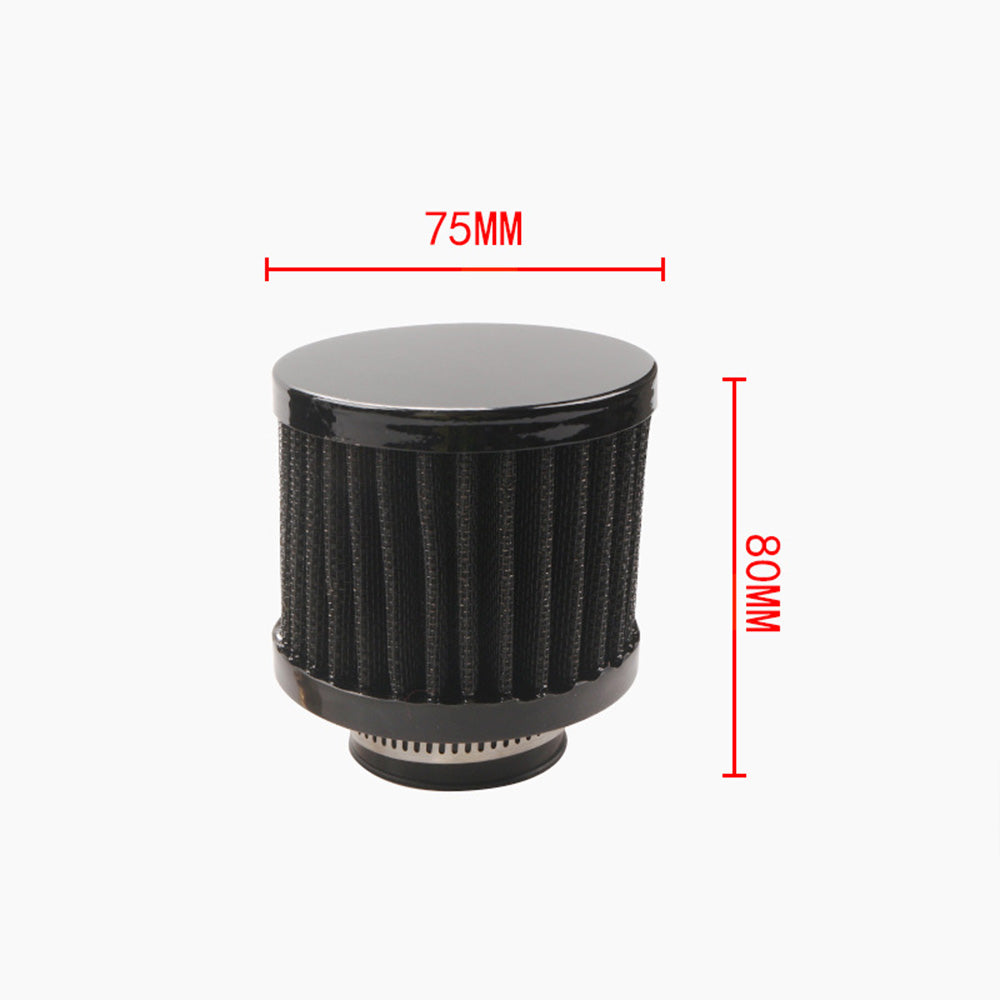 Aluminium Baffled Engine Oil Catch Can 0. 75L 2 Port AN10  3M Hose Fitting Kit.