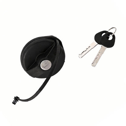 Locking Petrol Filler Cap with Keys Suitable for Fiat 500