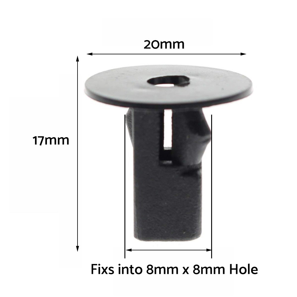 Screw Grommet Trim Clip Suitable for Toyota Hilux 2.8L Diesel