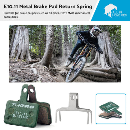 Suitable for E10. 11 High Performance Metal Ceramic Compound Brake Pad Return Spring.