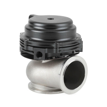 44mm Black Aluminum External Cooled Turbo Wastegate With V-Band Flanges Set.