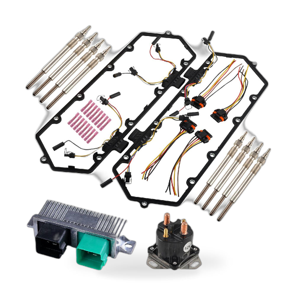 MT030017 94-97 Ford 7.3L Glow Plugs Gasket & Glow Plugs - ZT2