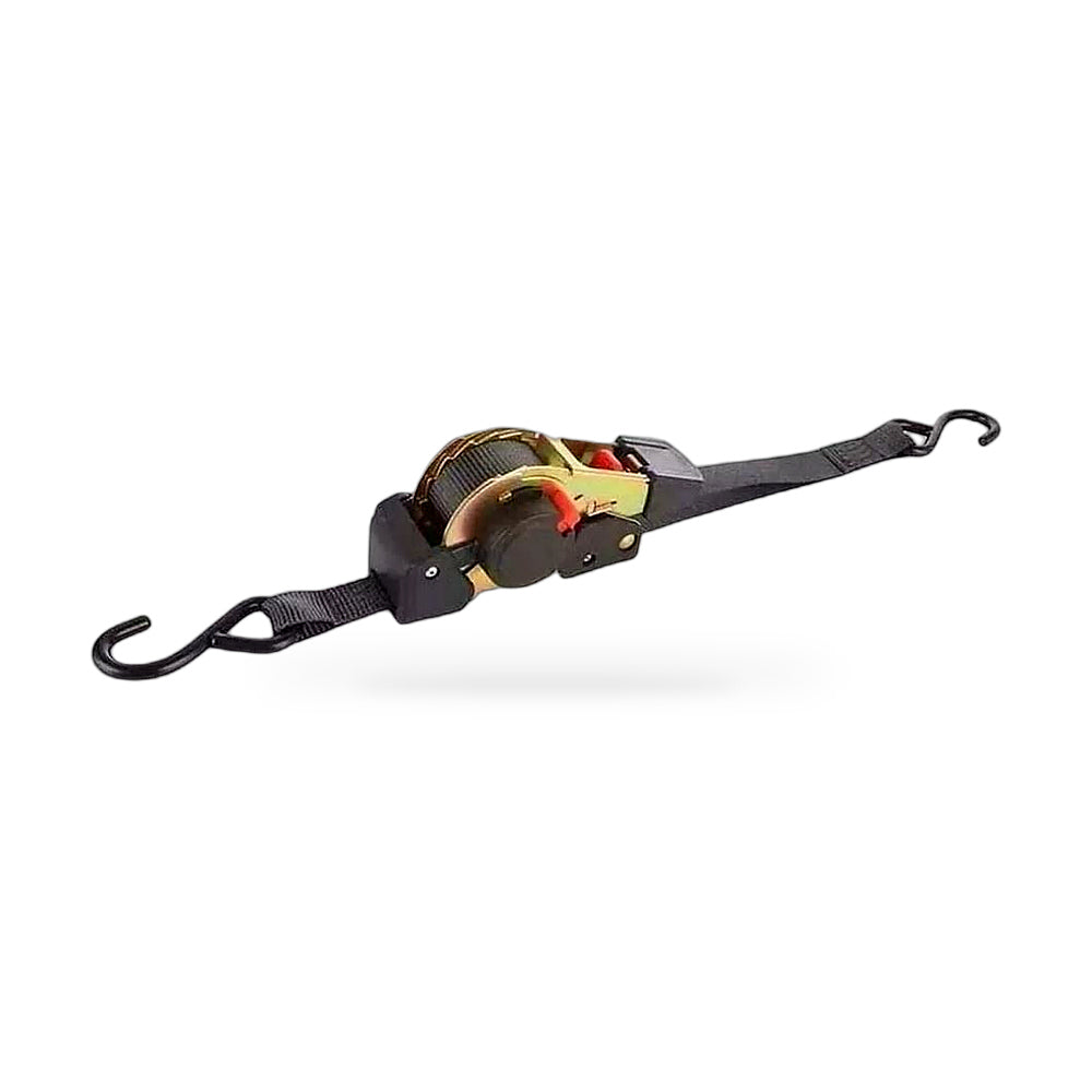 Quick Release Automatic Heavy Duty Retractable Ratchet Tie Down Strap black 50mm*4.5m - ZT2
