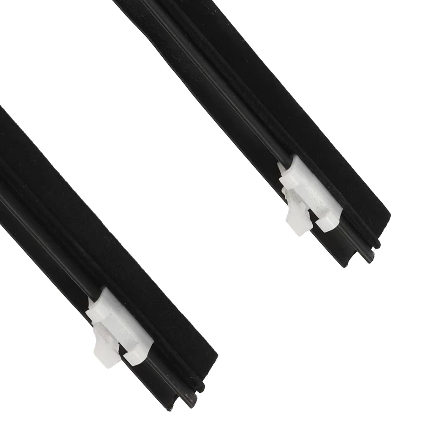 2x Front Outer Door Weatherstrips Suitable for Toyota LandCruiser 70 Series