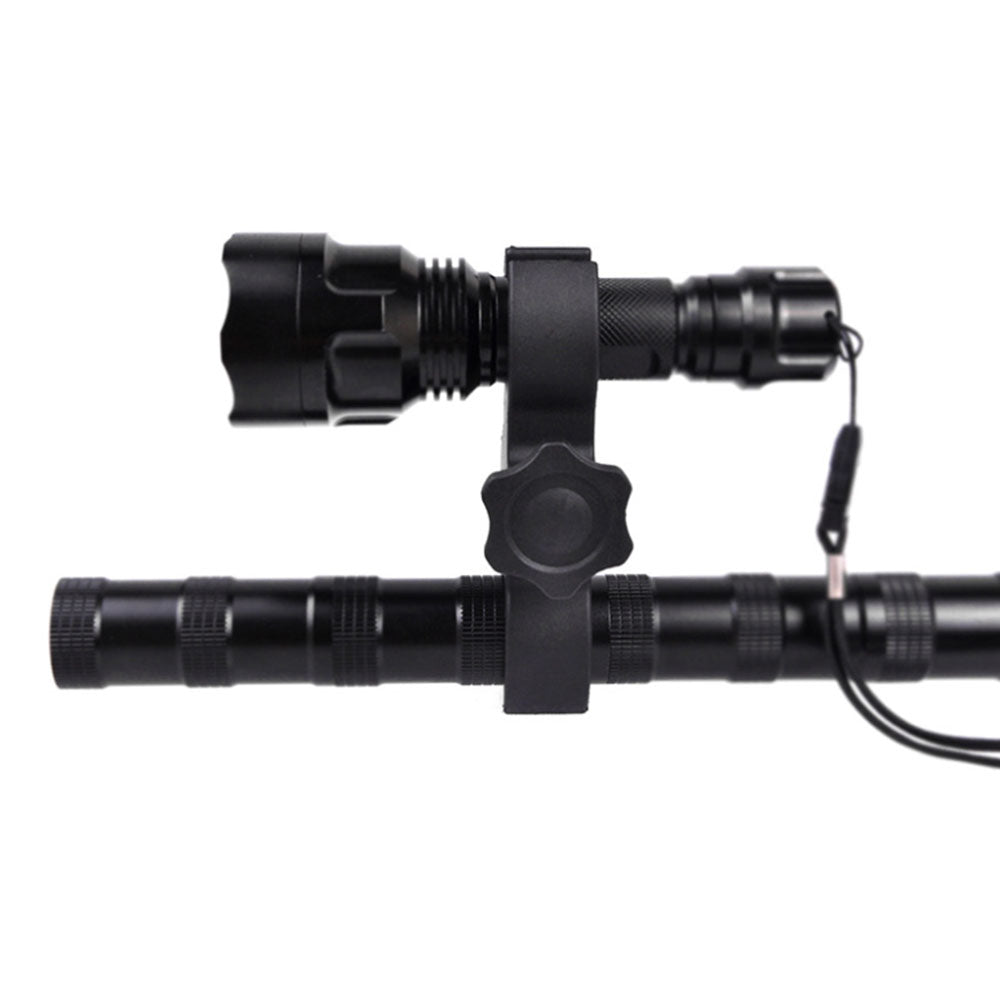 Variable Illumination Clamp Scope Mount 1PC for Gun Barrel Torch 25-35mm.