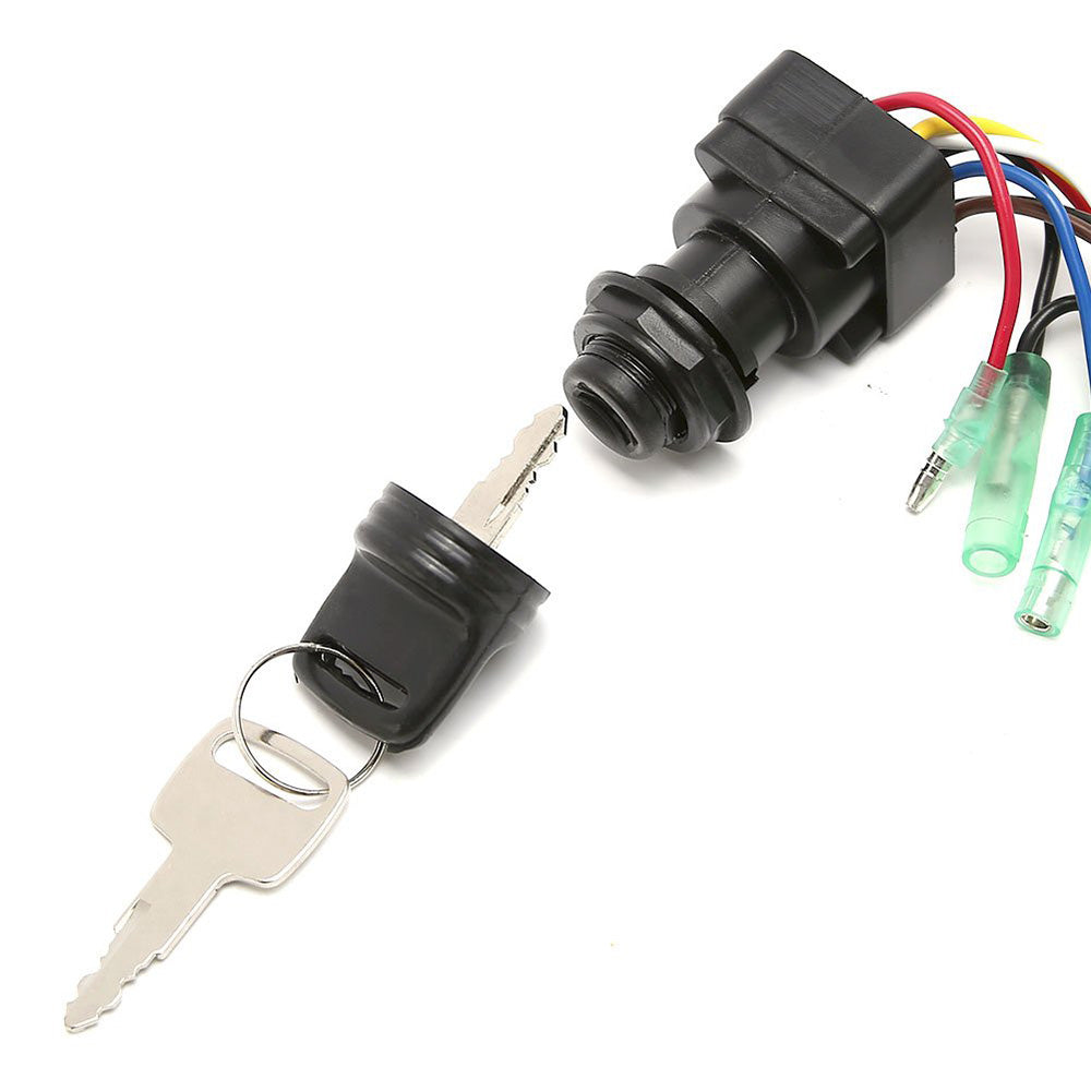 Ignition Switch Key Assy For Yamaha Outboard Motor Control Box 703-82510-43-00 G.