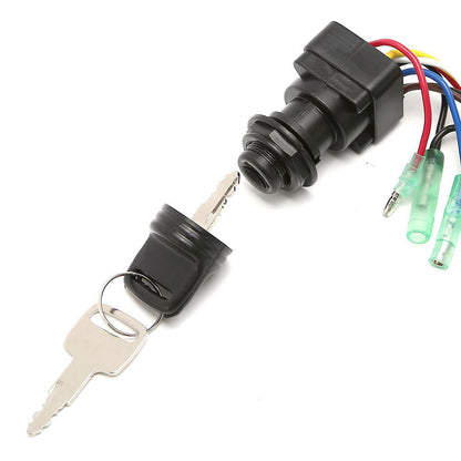 Ignition Switch Key Assy For Yamaha Outboard Motor Control Box 703-82510-43-00 G.
