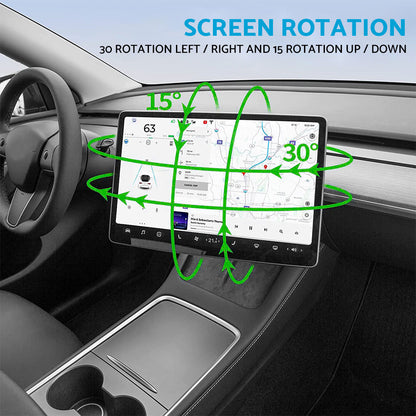 Suitable For Tesla Model 3 Y Screen Rotate Swivel Mount Kit Navigation Rotation.