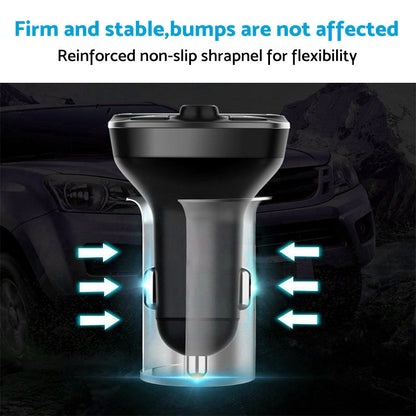 Car Phone Charger FM Transmitter Suitable for iPhone Samsung
