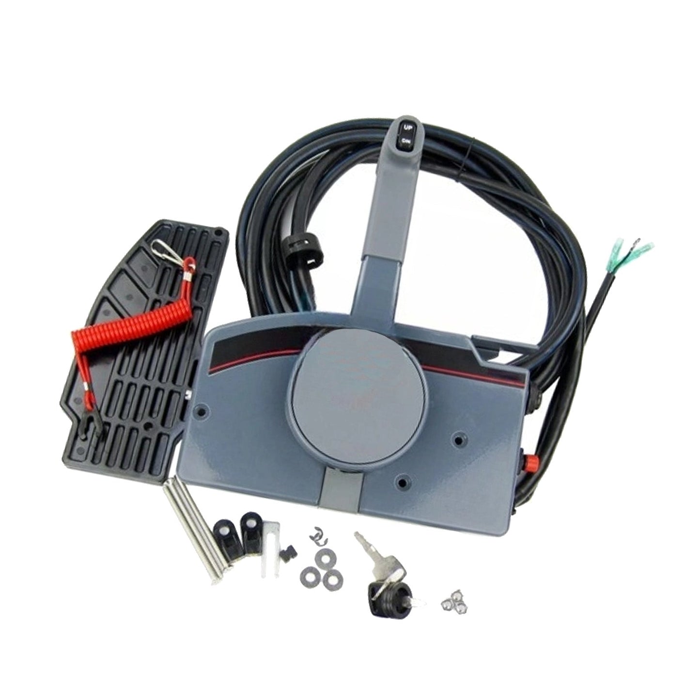 Boat Outboard Remote Control Box Push Throttle Control Suitable For Yamaha 10-Pin.